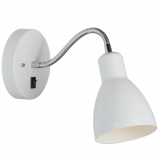 Nordlux Cyclone flexibilis fali lámpa fényforrás nélkül E14 foglalattal maximum 40W fehér