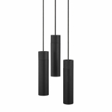 Nordlux Tilo függesztett minimál design spot lámpa 3xGU10 fekete