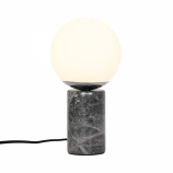 Nordlux Lilly asztali art deco design lámpa E14 foglalat szürke márvány 