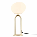 Nordlux Shapes asztali skandináv design lámpa E27 foglalat sárgaréz