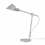 Nordlux Stay Long asztali skandináv design lámpa E27 foglalat szürke