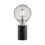 Nordlux Siv asztali minimál design lámpa márvány E27 foglalat max. 60W fekete