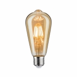 Paulmann Vintage LED szálas (filament) ST64 dimmelhető retro izzó E27 1700K áttetsző arany búra 6W-42W