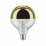 Paulmann LED szálas szabályozható (filament) gömb G125 E27 2700K arany tetőtükrös búra 6,5W-48W