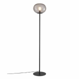 Nordlux Alton álló skandináv design lámpa E27 foglalat füstüveg/fekete