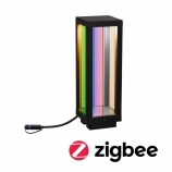 Paulmann Plug&Shine Laterne Smart Home Zigbee Classic okos LED lámpás IP44 RGBW 2W antracit