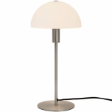 Nordlux Ellen asztali lámpa opál üveg lámpabúra E14 foglalat max. 40W szálcsiszolt acél