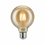 Paulmann LED szálas (filament) gömb G95 E27 2500K áttetsző arany üveg búra 6,5W (53W)