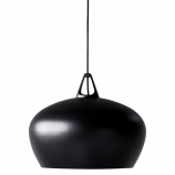 Nordlux Belly függesztett lámpa fémből égő nélkül E27 foglalattal D46 fekete