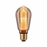 Paulmann LED Vintage ST64 Inner Glow 4W-21W E27 aranyfény 1800K arany üvegbúra