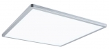 Paulmann LED Panel 3-Step-Dim Atria Shine Backlight négyzet 420x420mm 22W 4000K matt króm