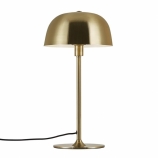 Nordlux Cera minimál design asztali lámpa E14 foglalat sárgaréz