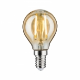 Paulmann LED szálas (filament) kisgömb E14 1700K áttetsző arany búra 2W-16W