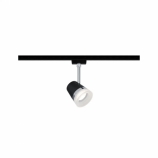 Paulmann URail Spot Cone dimmelhető sínes spot lámpa fényforrás nélkül GU10 foglalat max. 10W LED matt fekete/króm