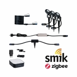 Paulmann Plug&Shine Smart Home Smik Gateway + okos kontroller + LED Sting spot alapszett