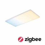 Paulmann keret nélküli LED Panel Smart Home Zigbee Velora négyzet 595x295mm 15,5W Tunable White matt fehér