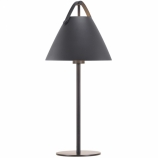 Nordlux Strap asztali lámpa fémből fényforrás nélkül E27 foglalattal fekete