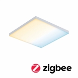 Paulmann keret nélküli LED Panel Smart Home Zigbee Velora négyzet 295x295mm 10,5W Tunable White matt fehér