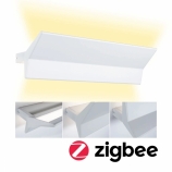 Paulmann Smart Home Zigbee Stine LED okos fali lámpa indirekt fény TW 2700-6500K 13W/4W matt fehér