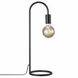 Nordlux Paco minimalista asztali lámpa E27 foglalat max. 40W fekete
