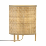 Nordlux Trinidad asztali bambusz lámpa E27 foglalat világosbarna
