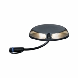 Paulmann Plug&Shine padlóra/talajra szerelhető járható kültéri lámpatest beépített szabályozható LED világítással 24V IP67 3000K 2x3W antracit 180°
