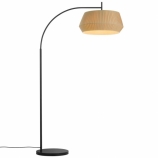 Nordlux Dicte állólámpa textil lámpaernyő E27 foglalat max. 60W fekete/bézs