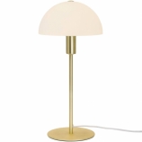 Nordlux Ellen asztali lámpa opál üveg lámpabúra E14 foglalat max. 40W sárgaréz