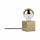 Paulmann Neordic Jungle Dilja asztali lámpa fényforrás nélkül E27 foglalattal max. 1x20W szálcsiszolt sárgaréz