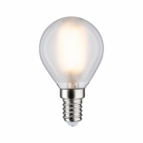 Paulmann LED szálas (filament) dimmelhető kisgömb E14 2700K szatén búra 5W-40W